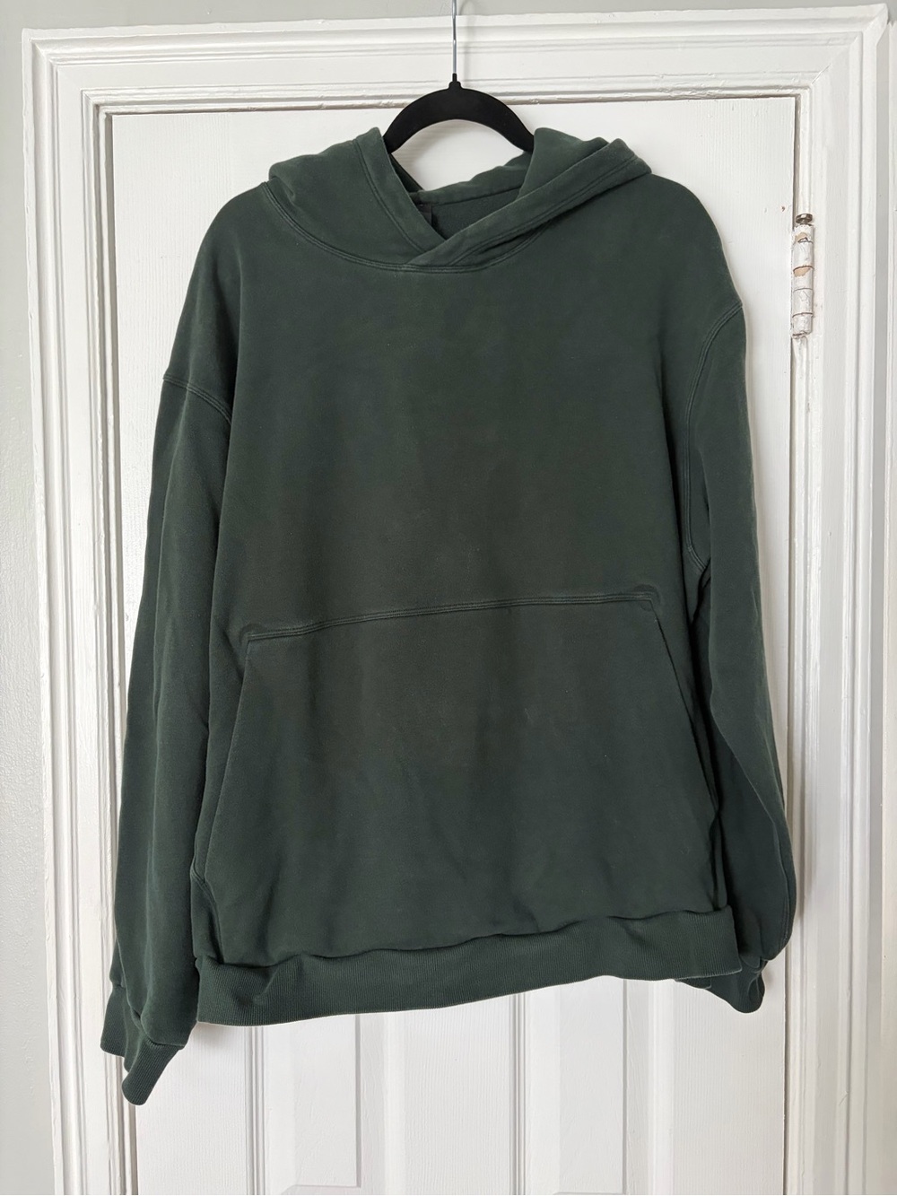 lululemon athletica Crewneck Hoodie in Forest Green